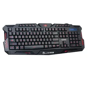 Marvo K636, Keyboard US, gaming, háttérvilágítású vezetékes (USB), fekete